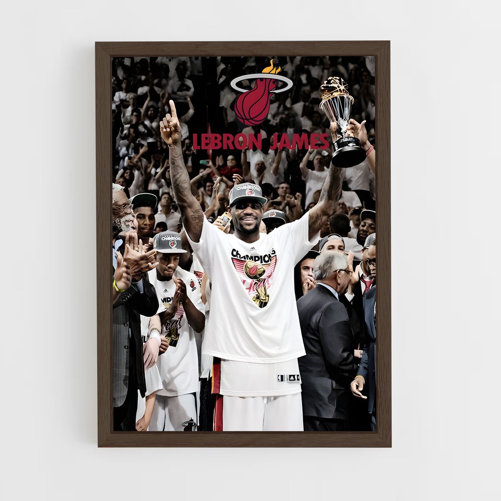 Poster King James Glory – affiche MMA (vue 5)